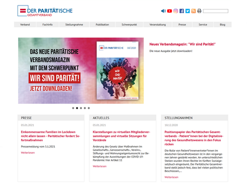 Der Paritätische Gesamtverband Der Paritätische Gesamtverband