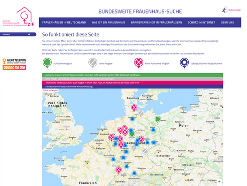 Webseite freie Frauenhaus-Plätze bundesweit Webseite freie Frauenhaus-Plätze bundesweit
